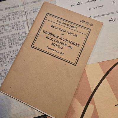 WWII Ephemera - Lot D