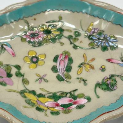 Chinese Famille Verte Stem Plate