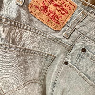 5 pr. Mens jeans, size 38/32 Levi’s and polo