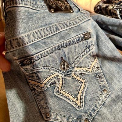 Men’s jeans, 5pair Rock Revival/quicksilver