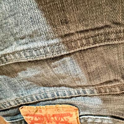 Men’s jeans, five pair Levi’s size 38