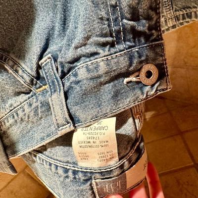 Men’s jeans, five pair Levi’s size 38