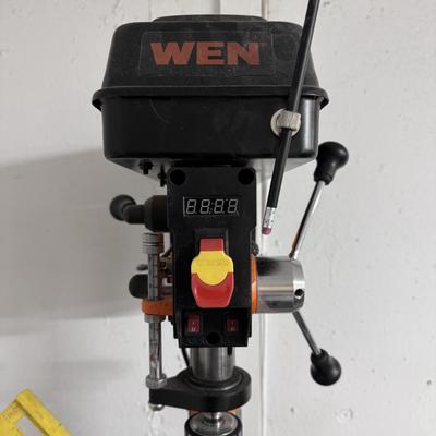 Starting Price Reduced! WEN Bench Press Drill- with custom stand and contents of drawers