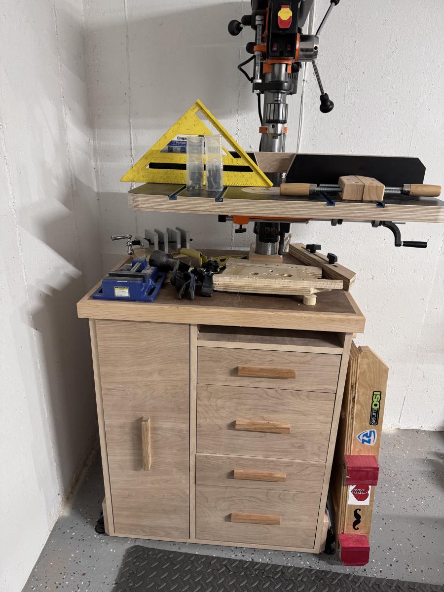 Starting Price Reduced! WEN Bench Press Drill with custom stand and