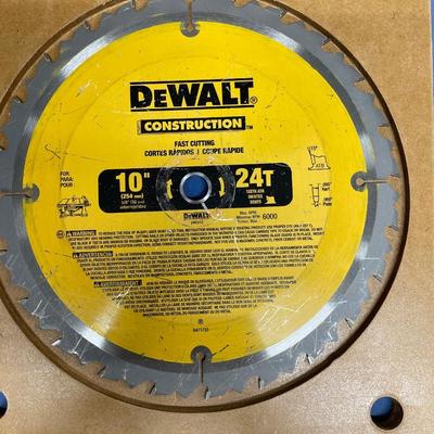 Starting Price Reduced! DeWalt Table Saw- with customized safety features and all shown accessories