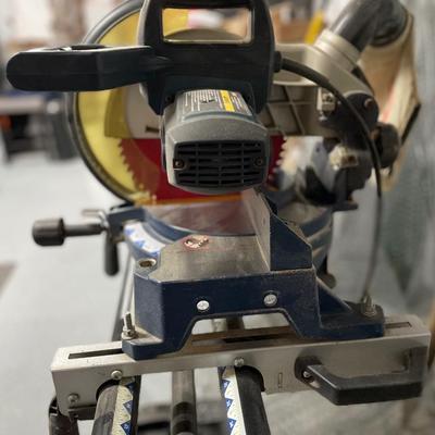 Starting Price Reduced! Ryobi Miter Saw- with Ryobi Saw Stand
