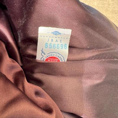 2 Vintage Faux Fur Coats”Genuine Simulation Fur”