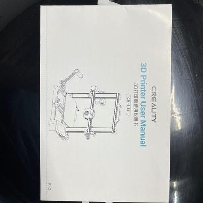 Starting Price Reduced! Creality 3D Printer and Creality Carborundum Glass Platform Kit- with accessories