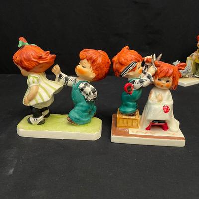 Charlot Byj: 21 “Red Heads” Figurines by Goebel (DR-SS)