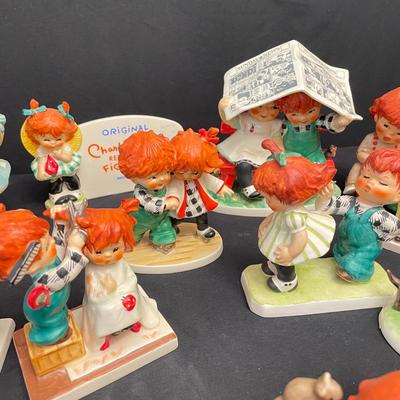 Charlot Byj: 21 “Red Heads” Figurines by Goebel (DR-SS)