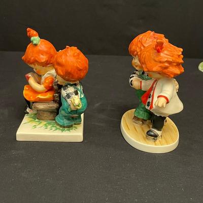 Charlot Byj: 21 “Red Heads” Figurines by Goebel (DR-SS)