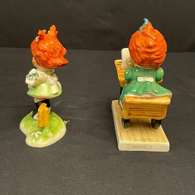Charlot Byj: 21 “Red Heads” Figurines by Goebel (DR-SS)