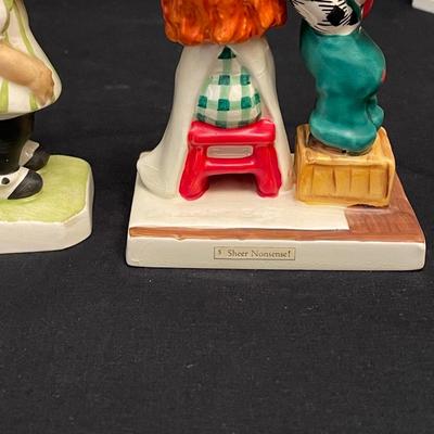 Charlot Byj: 21 “Red Heads” Figurines by Goebel (DR-SS)