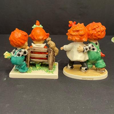 Charlot Byj: 21 “Red Heads” Figurines by Goebel (DR-SS)