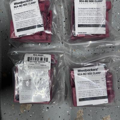 Starting Price Reduced! 4- Woodpeckers BC-4-M2 Box Clamps