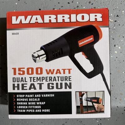 Warrior 1500-Watt Dual Temperature Heat Gun