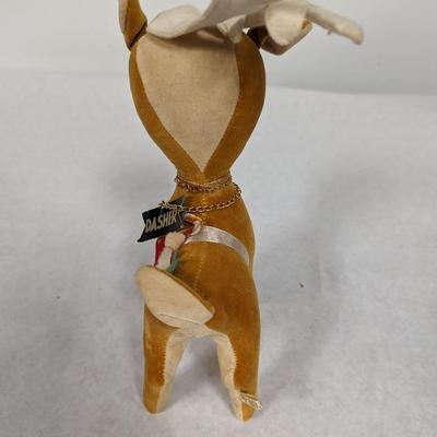 Vintage Japan Plush Stuffed Reindeer