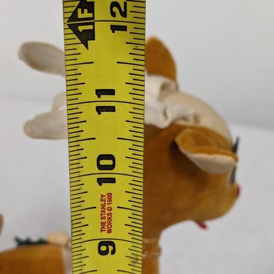 Vintage Japan Plush Stuffed Reindeer