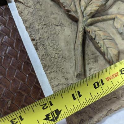 3 D Ceramic Flower Wall Decor