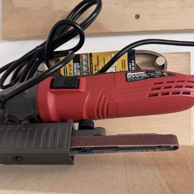 Bauer Bandfile Belt Sander- includes everything shown