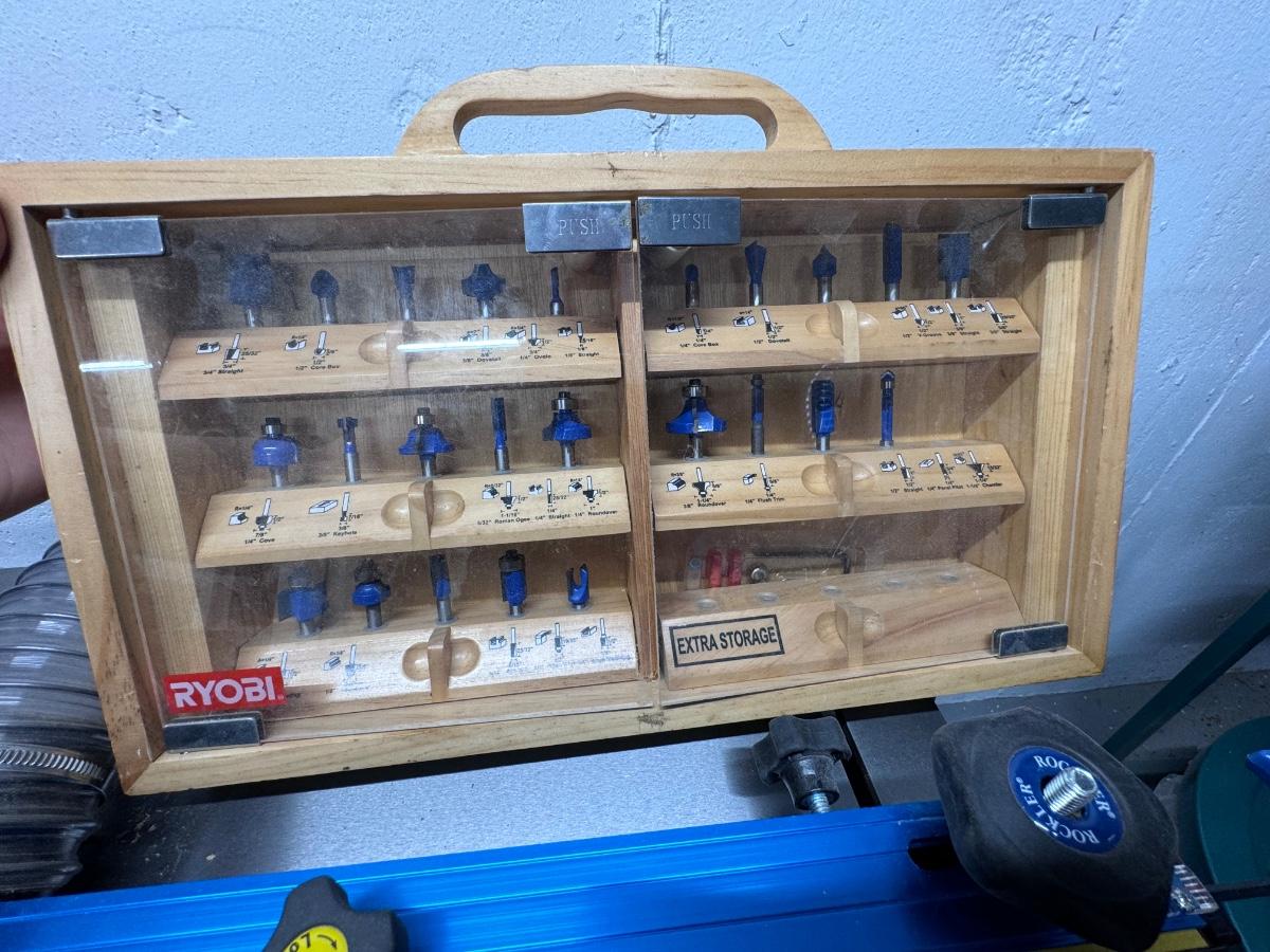 RYOBI Router Bit Set