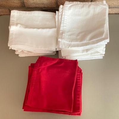Nice Variety of Table Linens: Napkins, Placemats, & Napkin Holders (DR-SS)