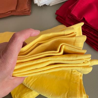 Nice Variety of Table Linens: Napkins, Placemats, & Napkin Holders (DR-SS)