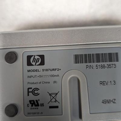 HP Model 5187URF+ P/N Wireless Keyboard & Optical Mouse Receiver & SONY VAIO PC Infrared Receiver