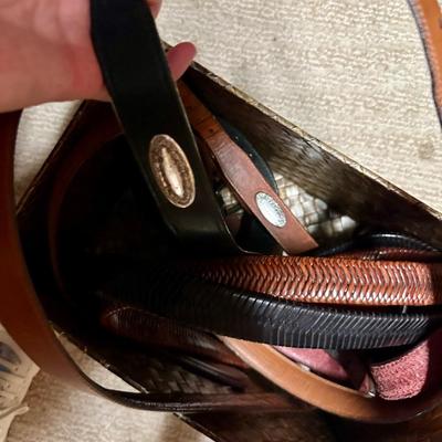 Mens Leather belts Size 36