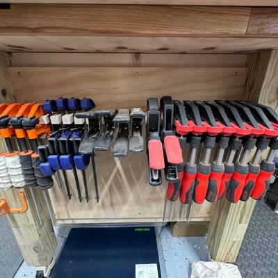 Clamps, Levels and Custom Mounted Hardware