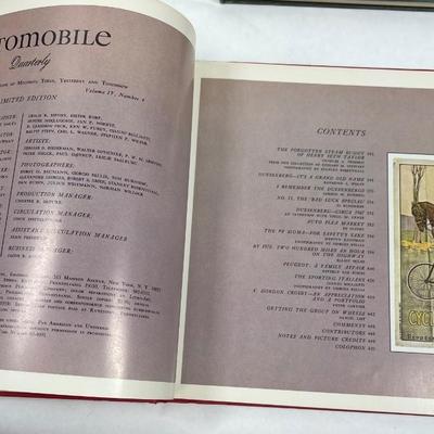 Automobile Quarterly, Volume 4, Books 1-4 hardback books