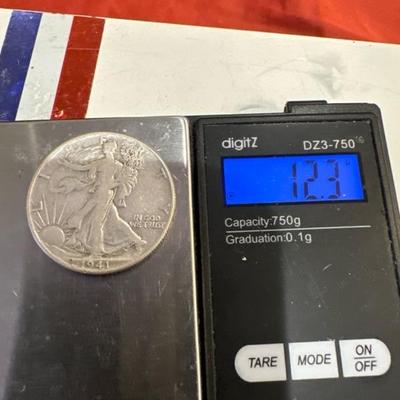 1941 P walking liberty XVF 12.1 SILVER HALF