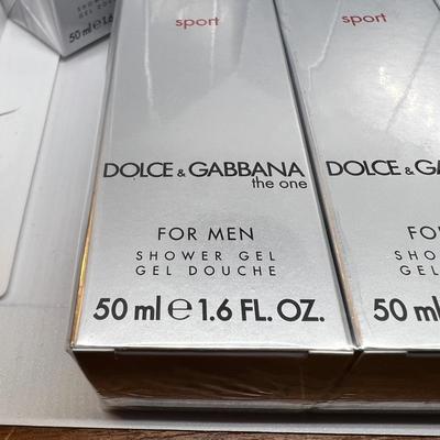 Lot of 9 NIB Dolce Gabbana The One Sport Men’s Shower Gel
