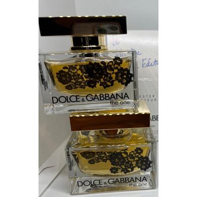 Lot of 2 The One Lace Edition - Dolce & Gabbana For Women Eau de Parfum Perfume