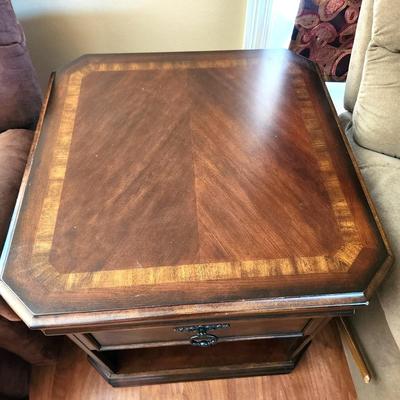 Lot #48 Ashley Furniture Company Lamp/End table