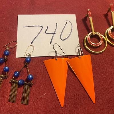 Vintage Pierce Earrings
