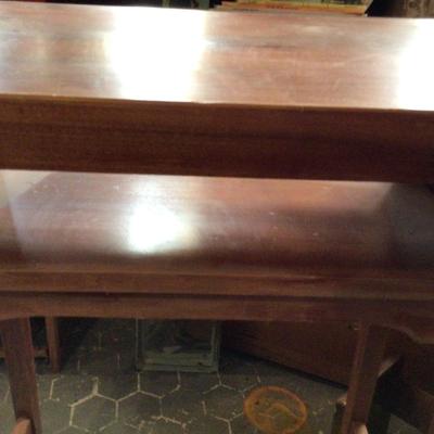 Wood Pulpit Has Wheels
