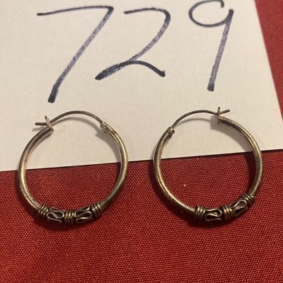 ? Sterling Pierced Earrings