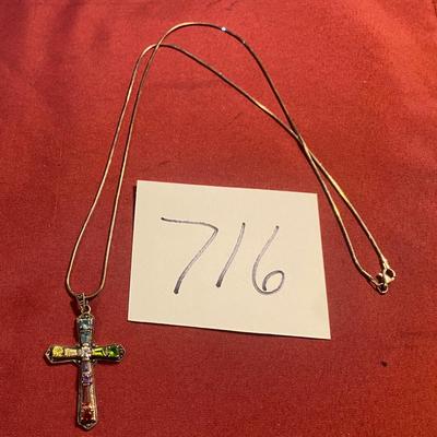 Sterling Silver Cross Necklace