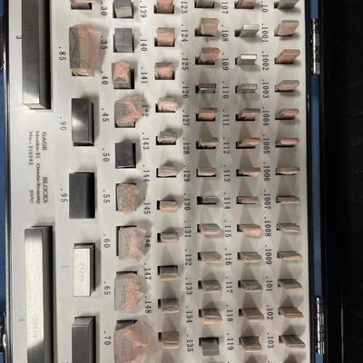 Starting Price Reduced! Gage Blocks
