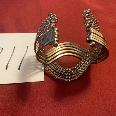 Vintage Spangle Bracelet Sterling?