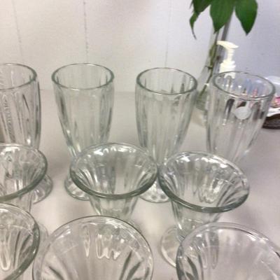 Ice Cream Glass Lot