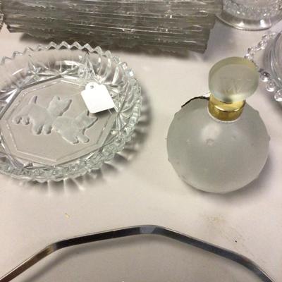Vintage Clear Glass Lot 2