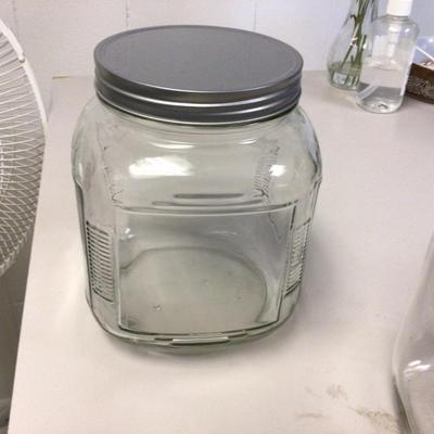 Large Glass Jars/Canisters With Lids