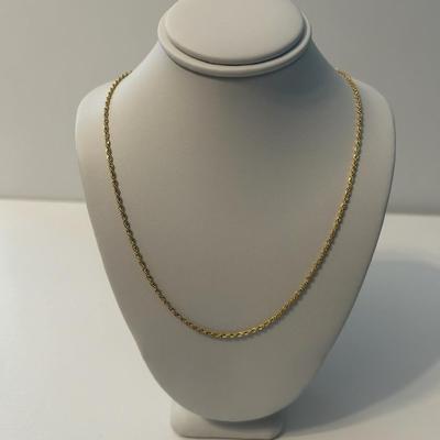 New Authentic 10K GOLD CHAIN 20 INCH