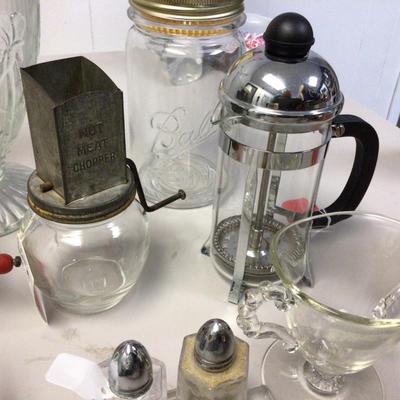Clear Glass Kitchen Lot