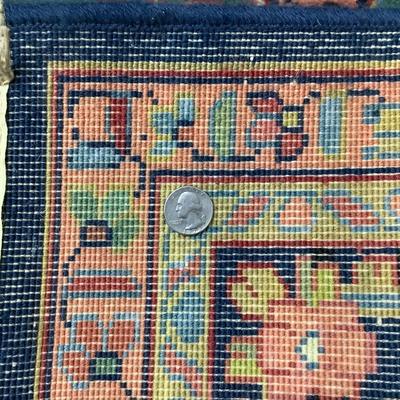 1132 Large Karastan Heriz Oriental Rug 8'9" x 12'3"