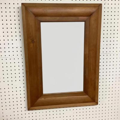 1133 Antique Pine Wall Mirror