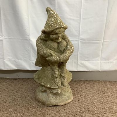 1138 Vintage Cement Garden Gnome