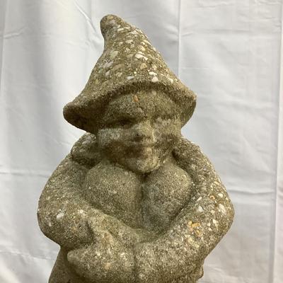 1138 Vintage Cement Garden Gnome